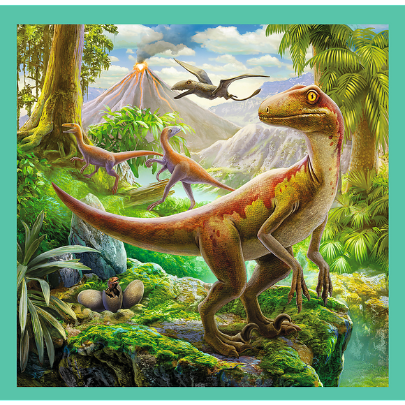 Puzzle TREFL Dinosaures 3 en 1