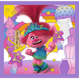 TREFL TROLLS Puzzle 3 en 1 set Trolls 3
