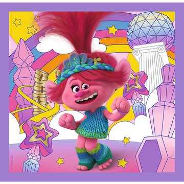 TREFL TROLLS Puzzle 3 en 1 set Trolls 3