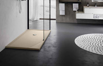 Receveur de douche plat NOVELLINI OLYMPIC PLUS beige 160x75 cm H 4,5cm
