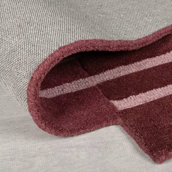 Tapis moderne pure laine choppy