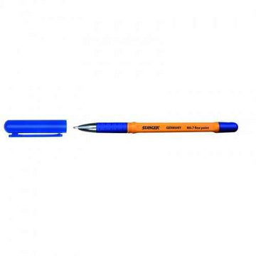 STANGER Ball Point Pens 0,7 finepoint Softgrip, blue, 1 pcs. 18000300056