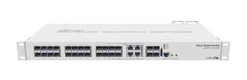 MikroTik | Cloud Router Switch CRS328-4C-20S-4S+RM | Managed L3 | Rackmountable | Gigabit Ethernet (copper) ports quantity 4 | SFP ports quantity 20 | SFP+ ports quantity 4 | 12 month(s)