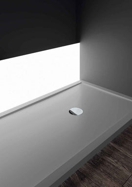 Receveur de douche plat NOVELLINI OLYMPIC PLUS gris 180x80 cm H 4,5cm