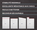 Receveur de douche beige ultraplat recoupable NOVELLINI CUSTOM 120x90 cm H 3,5 cm-5