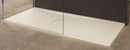Receveur de douche beige ultraplat recoupable NOVELLINI CUSTOM 140x90 cm H 3,5 cm