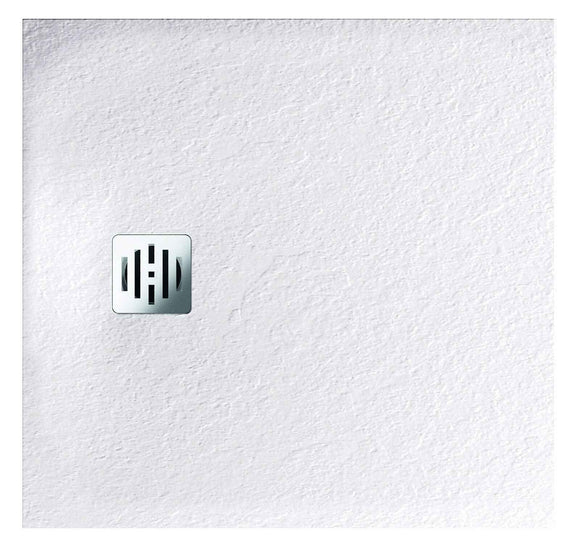 Receveur de douche recoupable NOVELLINI NOVOMATT blanc 90x70 cm