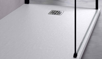 Receveur de douche recoupable NOVELLINI NOVOMATT blanc 160x70 cm