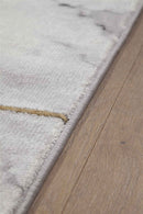 Tapis de salon moderne tissé plat MARBELO