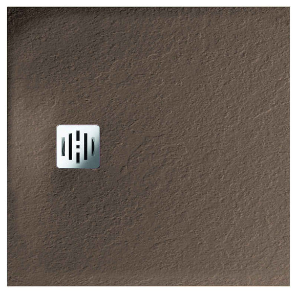 Receveur de douche recoupable NOVELLINI NOVOMATT cappuccino 140x100 cm