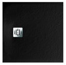 Receveur de douche recoupable NOVELLINI NOVOMATT noir 80x80 cm