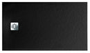Receveur de douche recoupable NOVELLINI NOVOMATT noir 100x80 cm