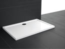 Receveur de douche NOVELLINI OLYMPIC blanc 120x90 cm avec bonde H 4,5cm-4
