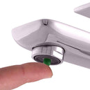 Mitigeur lavabo économique VLTAVA en laiton chromé avec pop-up