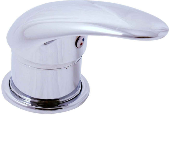 Mitigeur baignoire à cascade DUNAJ 3 trous en laiton chromé