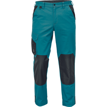 Pantalon crémorne bleu petrole