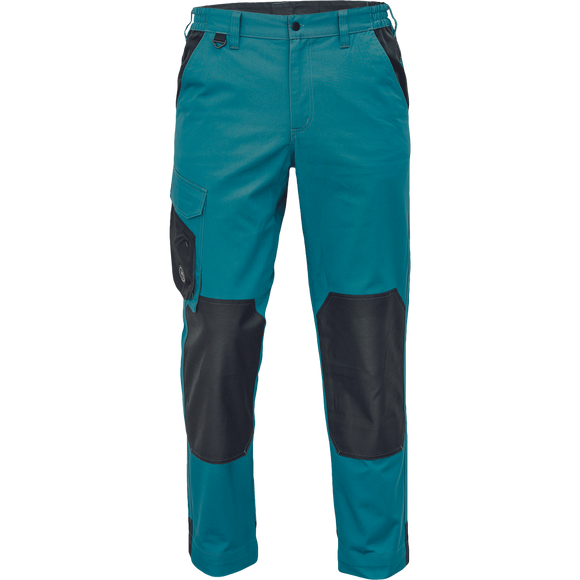 Pantalon crémorne bleu petrole