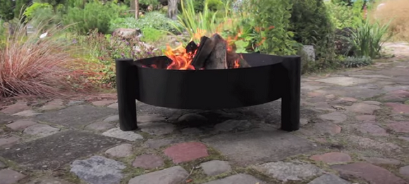 Brasero de jardin HAITI 60 cm en acier
