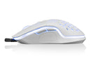 Logic Wired LM-STARR-ONE-LIGHT Gaming Mouse with USB / 1.8m / 6400 DPI / White-3