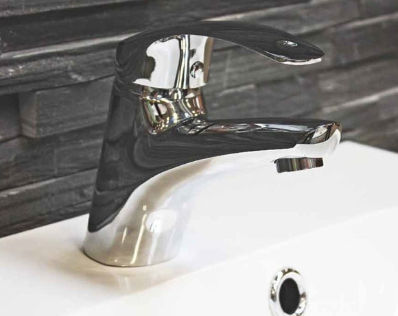 Mitigeur lavabo MISSISSIPI en laiton chromé avec pop-up