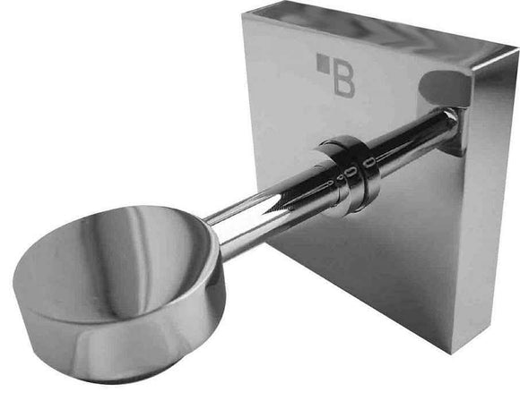 Porte-savon magnétique BETA en laiton chromé 5,5 x 5,5 x7 cm