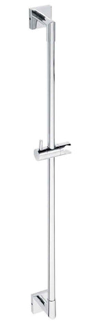 Rail de douche BETA en chrome avec porte pommeau 90cmx 9cm x 11cm
