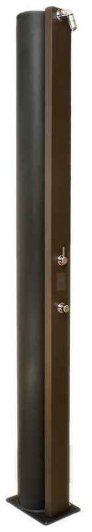 Douche de piscine solaire ULTIMATE 40L avec rince pieds temporisé