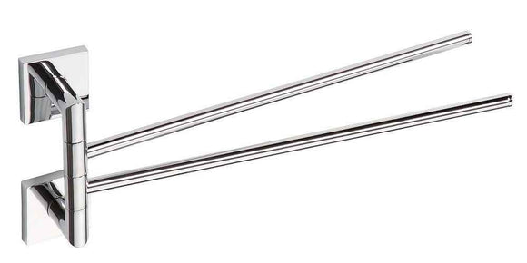 Porte-serviettes double pivotant BETA 42x 16,5x 37 cm