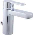 Mitigeur lavabo ZAMBEZE en laiton chromé avec siphon-6