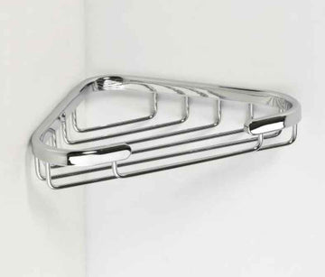 Porte-savon d'angle CYTRO en acier inoxydable 23x13x3 cm