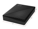 Ārējais cietais disks Western Digital My Passport 5TB Black