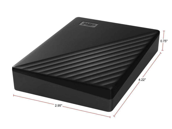 Ārējais cietais disks Western Digital My Passport 5TB Black