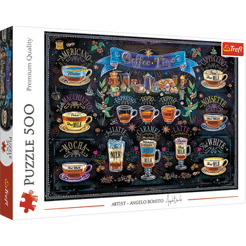 TREFL Puzzle Coffee, 500 pcs