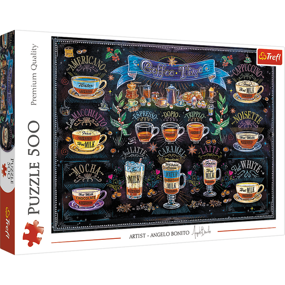 TREFL Puzzle Coffee, 500 pcs