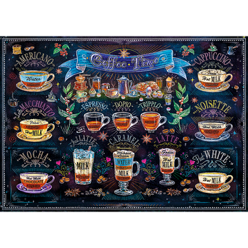 TREFL Puzzle Coffee, 500 pcs - 0