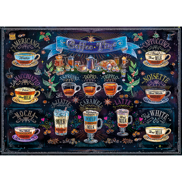 TREFL Puzzle Coffee, 500 pcs