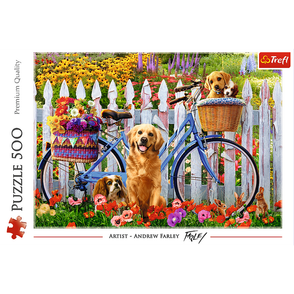 TREFL Puzzle Puppies, 500 pcs