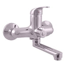 Mitigeur baignoire mural SAZAVA en laiton chromé