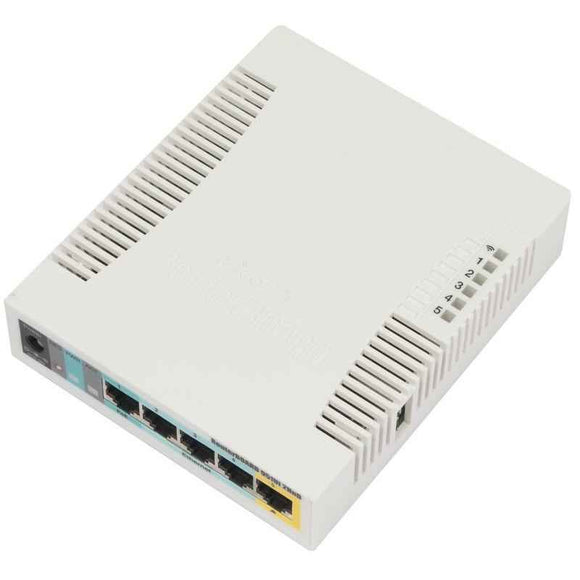 Access Point|MIKROTIK|IEEE 802.11b|IEEE 802.11g|IEEE 802.11n|1xUSB 2.0|5x10/100M|RB951UI-2HND