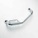 Barre de maintien coudée OMEGA avec porte savon 40x25x13cm