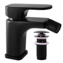 Mitigeur bidet YUKON en laiton noir mat avec siphon-2