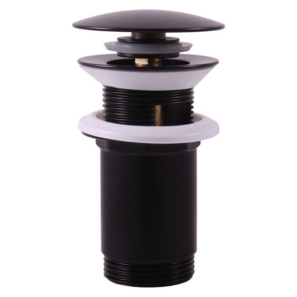 Mitigeur bidet YUKON en laiton noir mat avec siphon