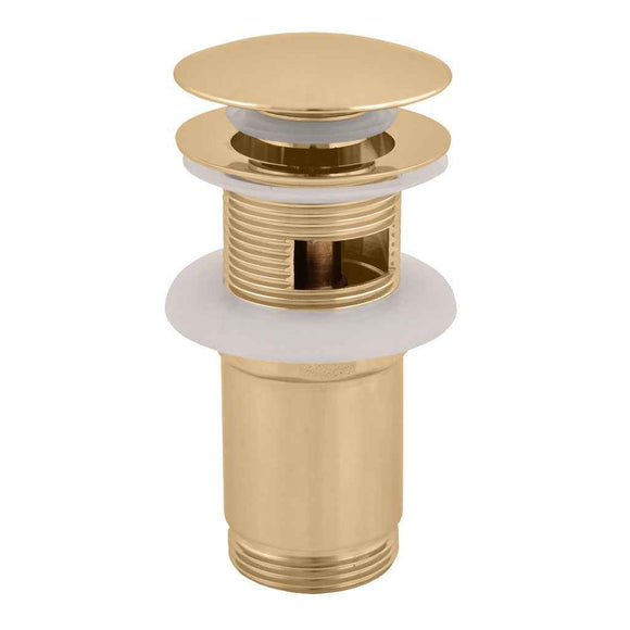 Mitigeur bidet YUKON en laiton doré avec siphon