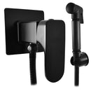 Mitigeur bidet à support fixe avec douchette YUKON en laiton noir-4