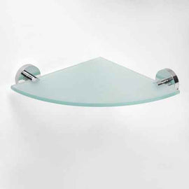 Etagère, tablette de coin en verre OMEGA 25,5x5,5x25,5cm