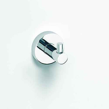Patère simple OMEGA laiton chromé 5,5x5,5x5 cm