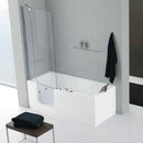 Baignoire à porte NOVELLINI IRIS version COMBY avec pare-baignoire
