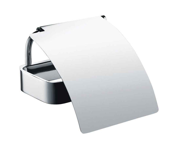 Dérouleur papier toilette SOLO en laiton chromé 12,9 x2,5 x8,2 cm