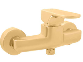 Mitigeur douche sans douchette YUKON en laiton doré