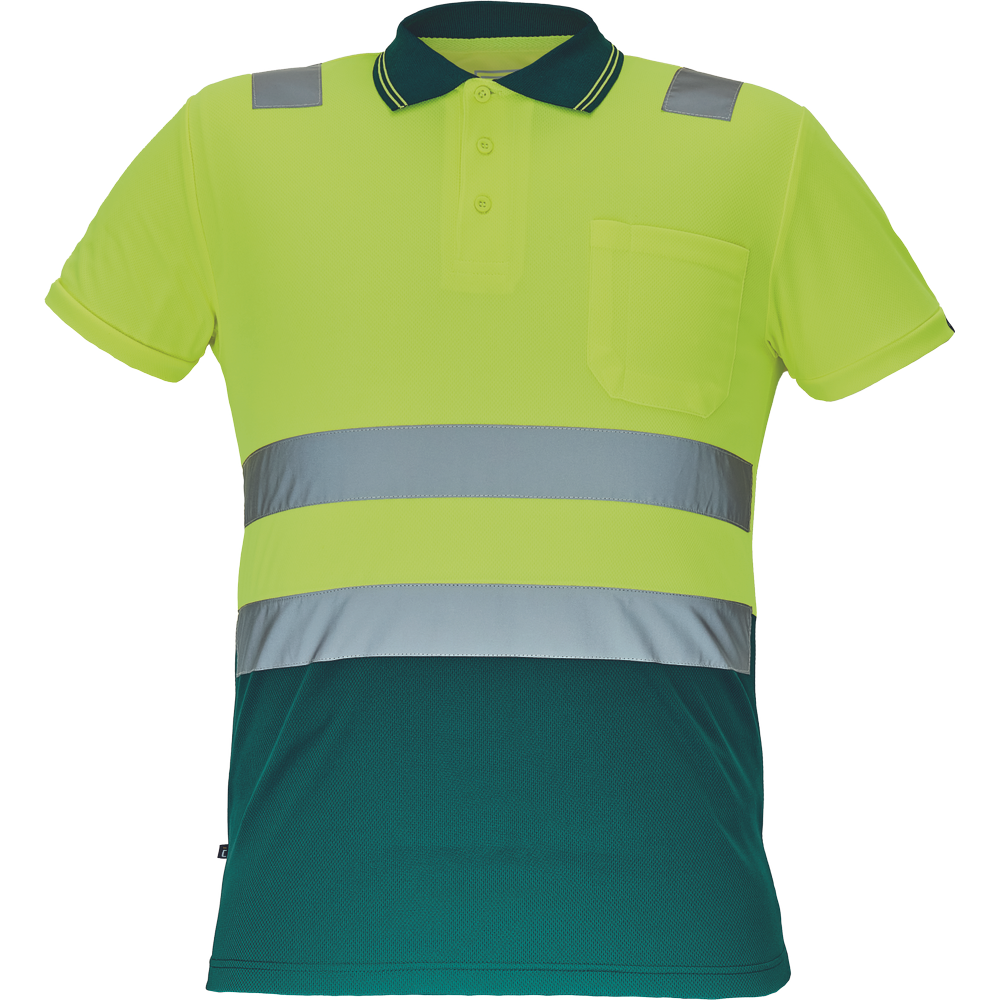 Polo CADIZ HV JAUNE VERT